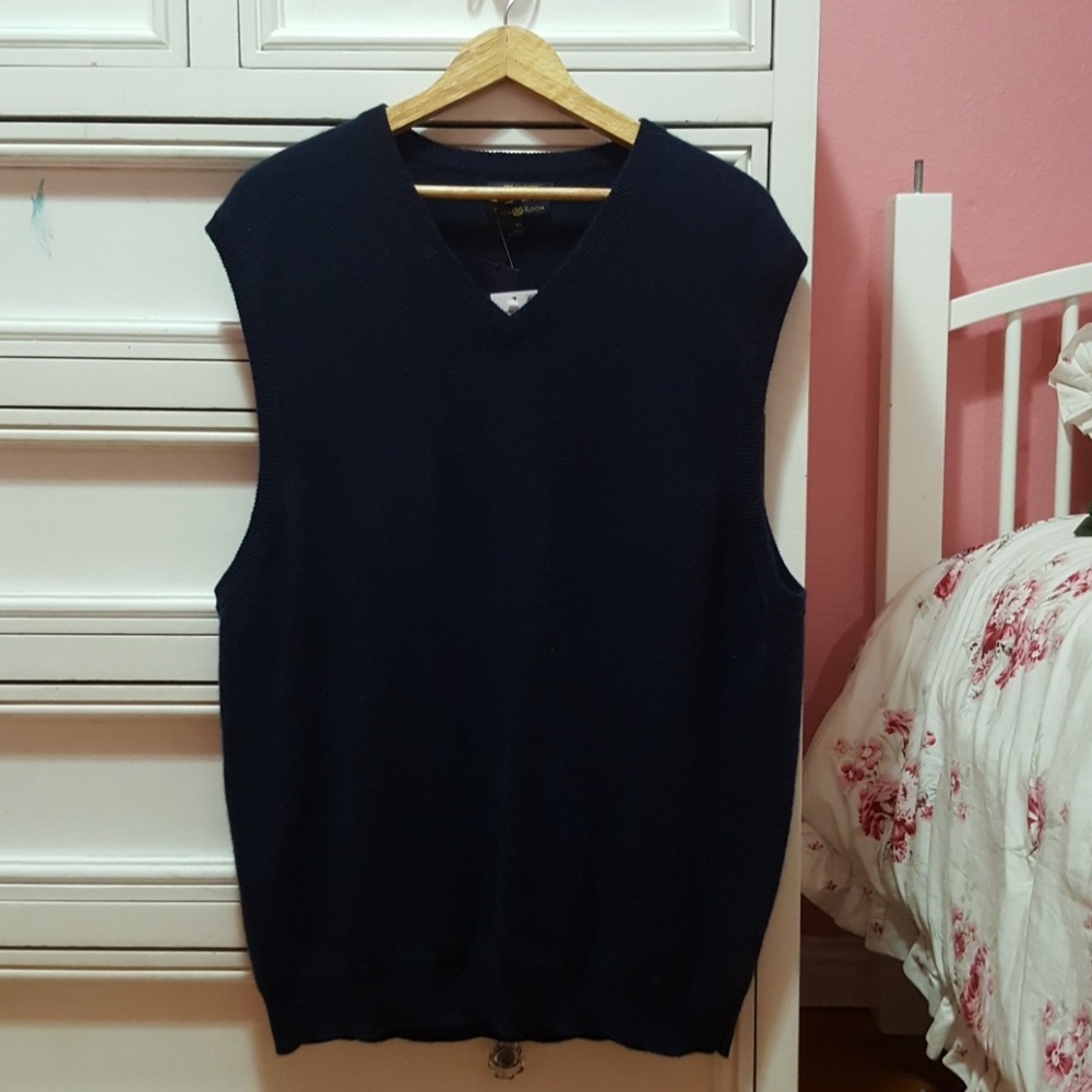 Mens 100% cashmere sweater